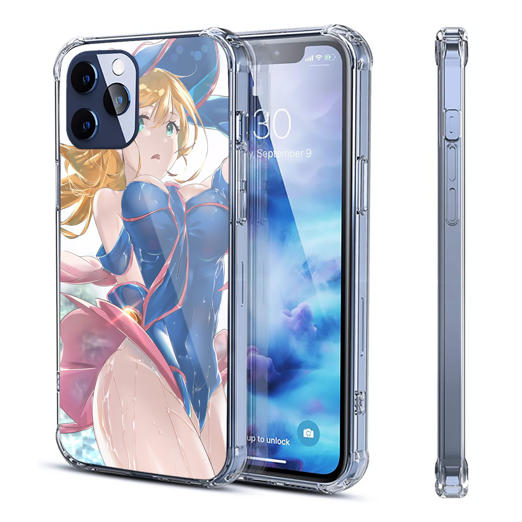 （画像用） 遊☆戯☆王 Yu-Gi-Oh! 【iPhone 12シリーズ対応】透明スマホケース（クリアソフトケース）